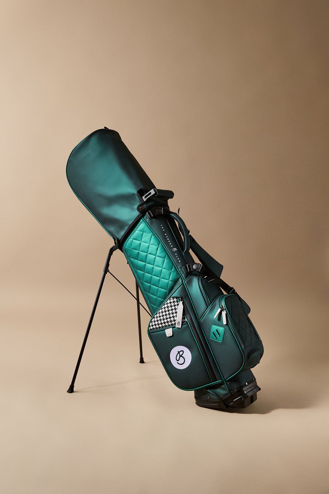 The Bunker Club Driver Series Golf Bag / Metallic Racing Green