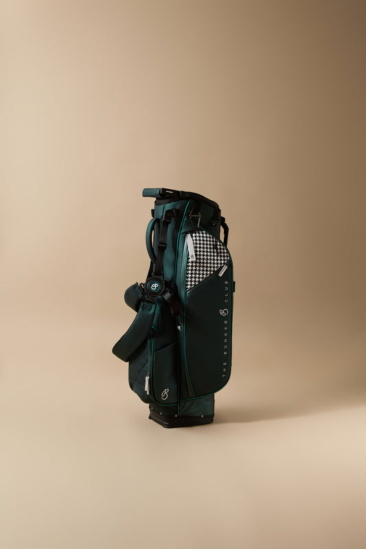 The Bunker Club Driver Series Golf Bag / Metallic Racing Green