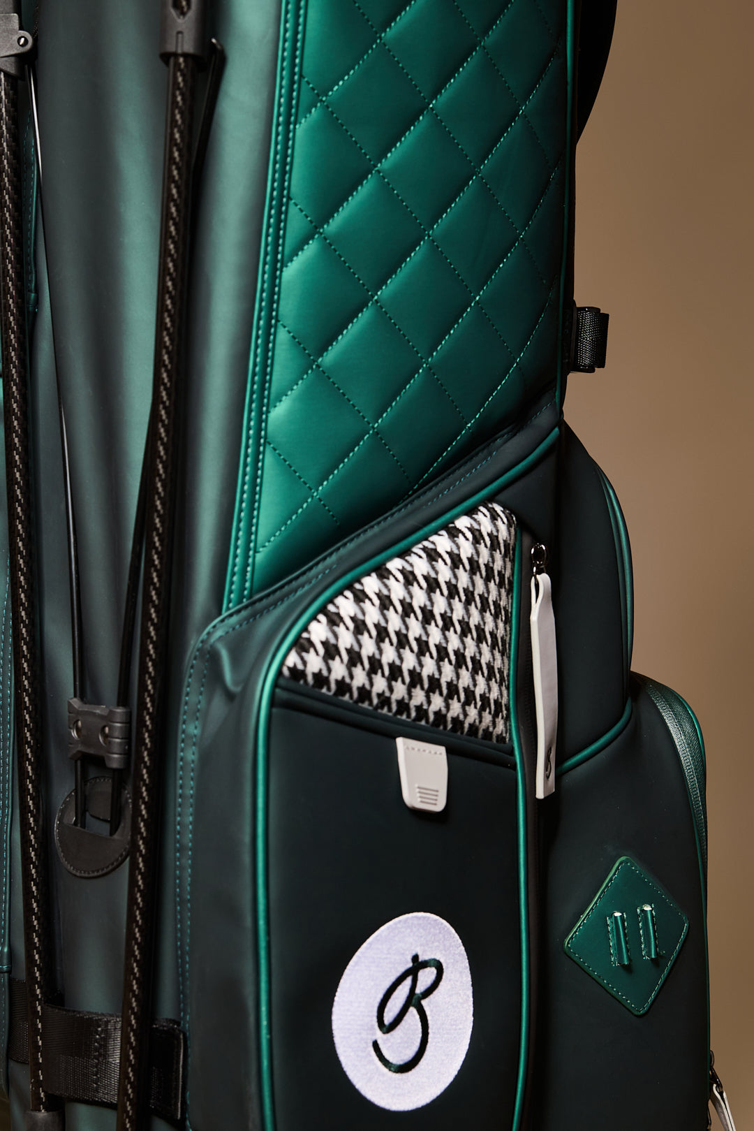 The Bunker Club Driver Series Golf Bag / Metallic Racing Green