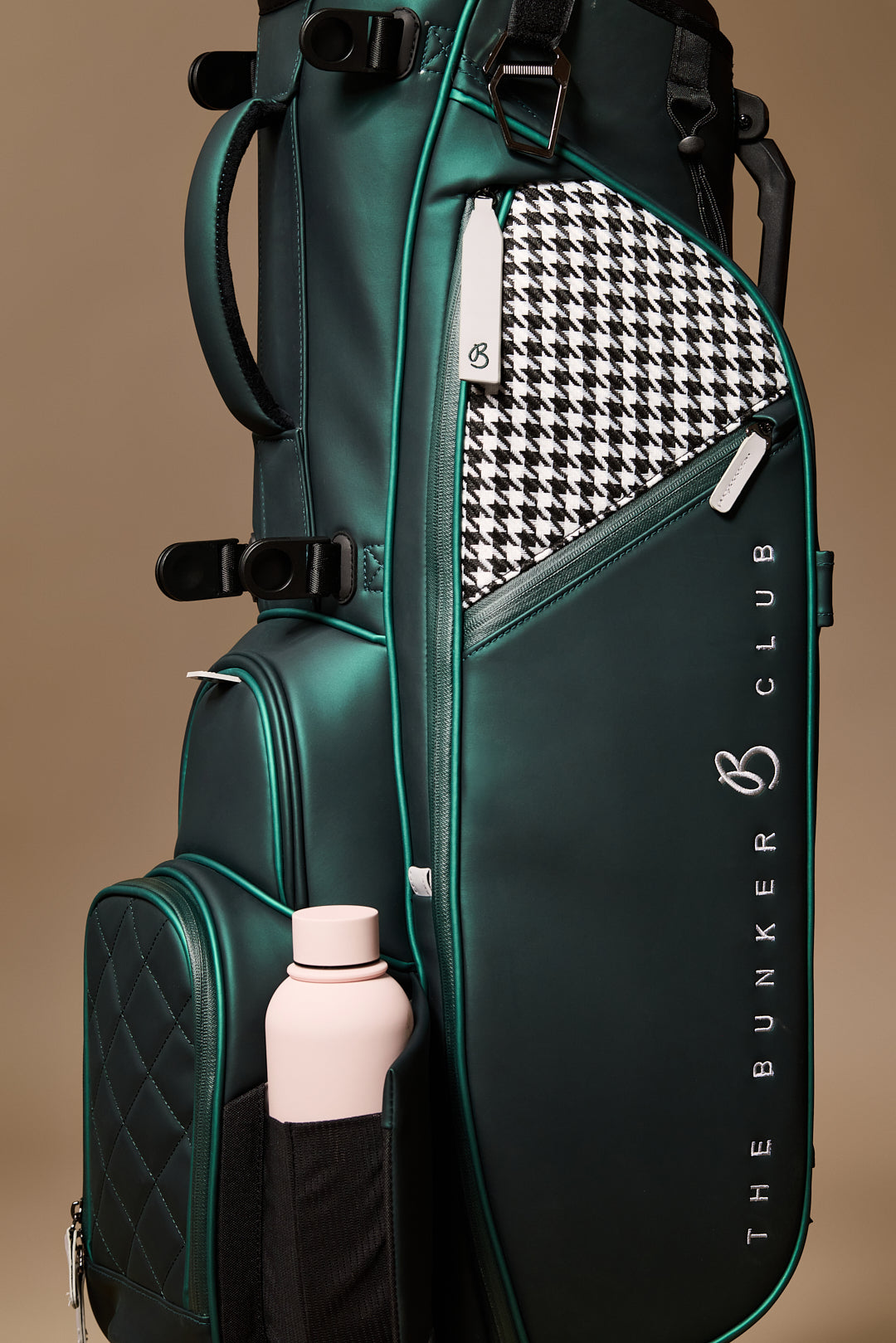 The Bunker Club Driver Series Golf Bag / Metallic Racing Green