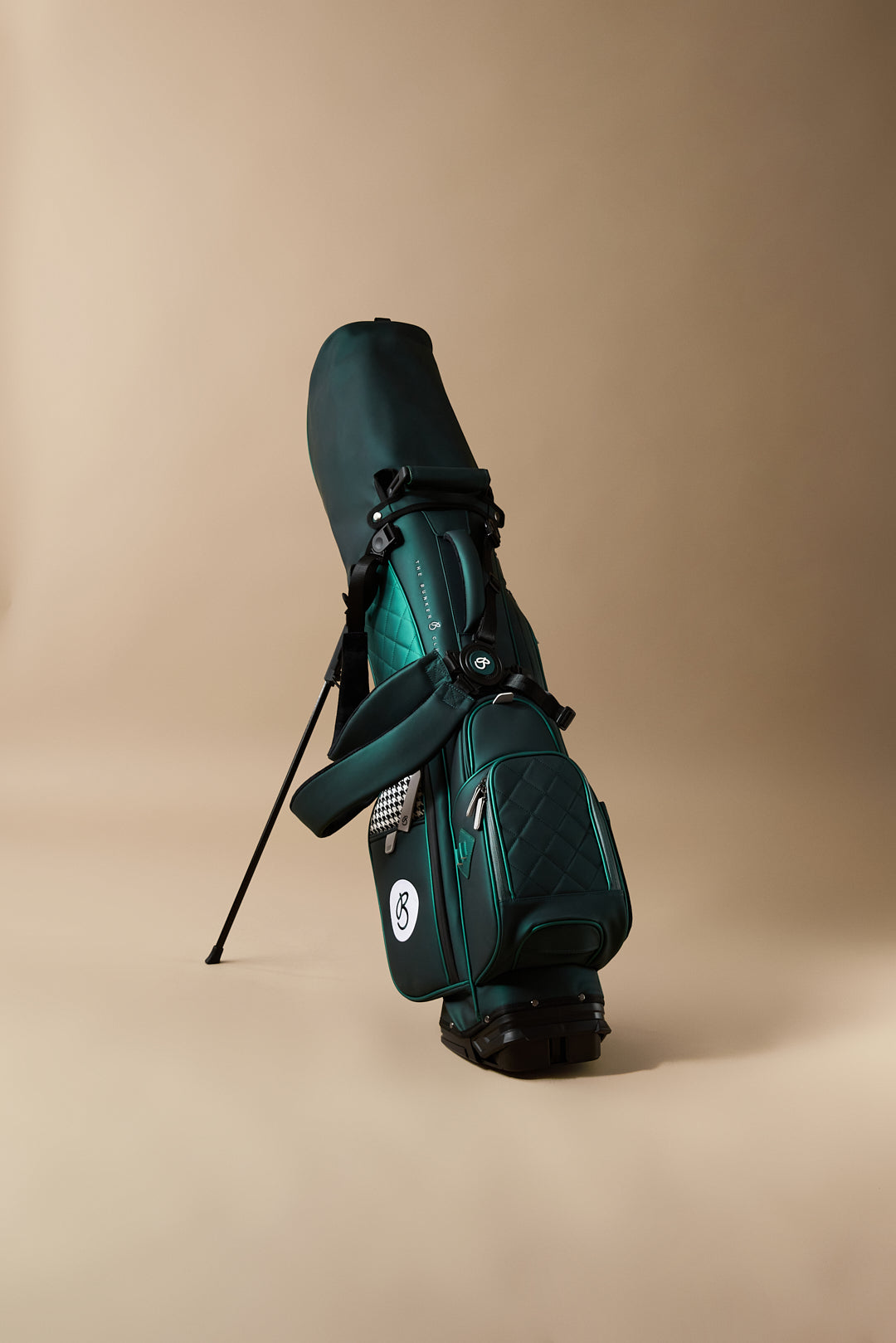 The Bunker Club Driver Series Golf Bag / Metallic Racing Green