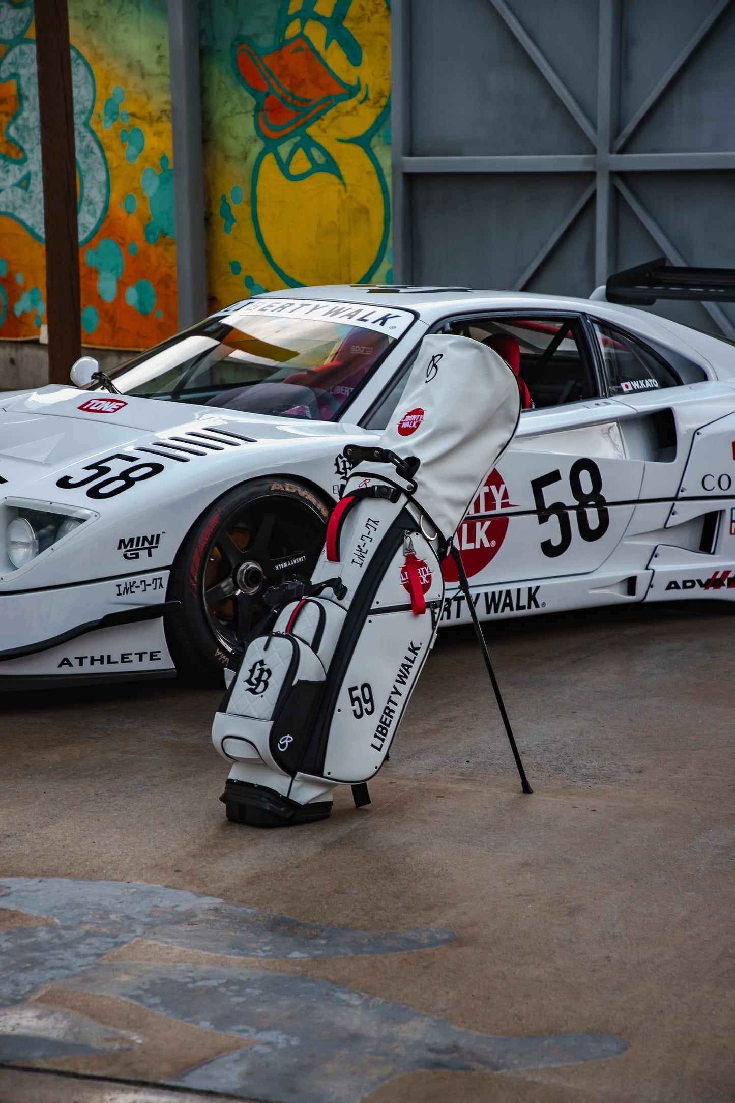 The Bunker Club Liberty Walk Driver Series Golf Bag